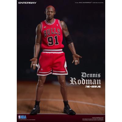 NBA Collection Figura Real Masterpiece 1/6 Dennis Rodman Limited Retro Editon 33 cm