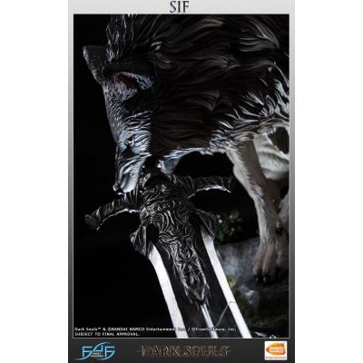 Dark Souls Estatua The Great Grey Wolf Sif 64 cm