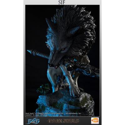 Dark Souls Estatua The Great Grey Wolf Sif 64 cm
