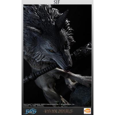 Dark Souls Estatua The Great Grey Wolf Sif 64 cm