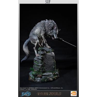 Dark Souls Estatua The Great Grey Wolf Sif 64 cm