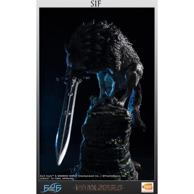 Dark Souls Estatua The Great Grey Wolf Sif 64 cm