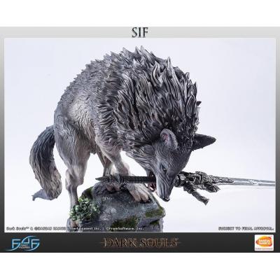 Dark Souls Estatua The Great Grey Wolf Sif 64 cm