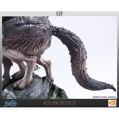 Dark Souls Estatua The Great Grey Wolf Sif 64 cm