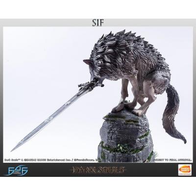Dark Souls Estatua The Great Grey Wolf Sif 64 cm