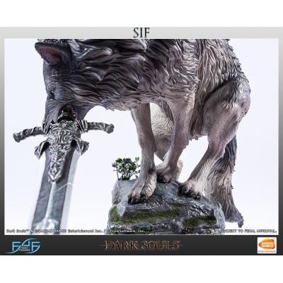 Dark Souls Estatua The Great Grey Wolf Sif 64 cm