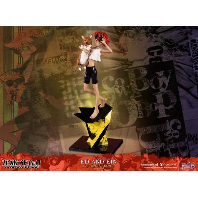 Cowboy Bebop Estatua 1/8 Ed & Ein 28 cm