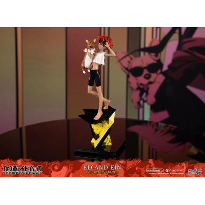 Cowboy Bebop Estatua 1/8 Ed & Ein 28 cm