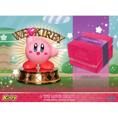 Kirby Estatua DieCast We Love Kirby 10 cm