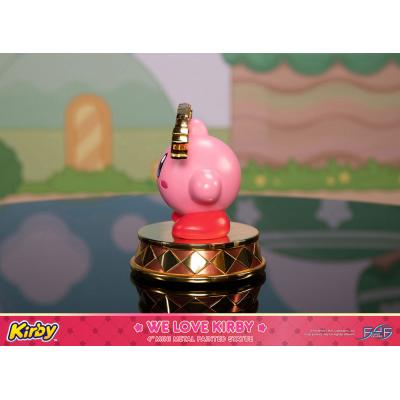 Kirby Estatua DieCast We Love Kirby 10 cm
