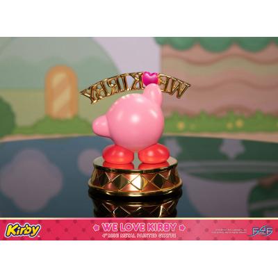 Kirby Estatua DieCast We Love Kirby 10 cm