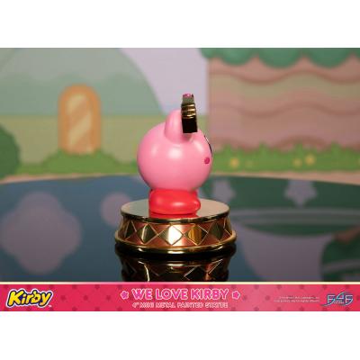 Kirby Estatua DieCast We Love Kirby 10 cm