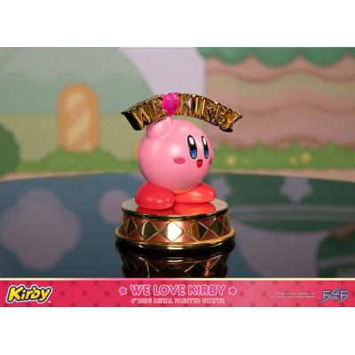 Kirby Estatua DieCast We Love Kirby 10 cm