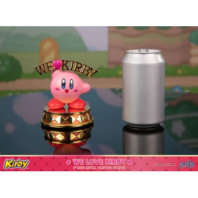 Kirby Estatua DieCast We Love Kirby 10 cm