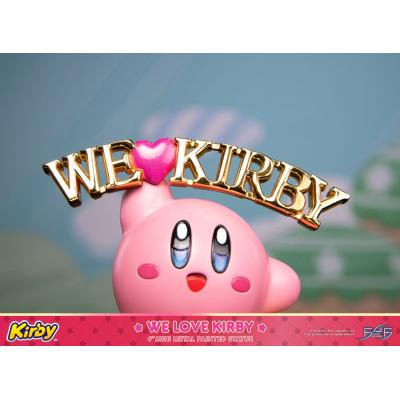 Kirby Estatua DieCast We Love Kirby 10 cm