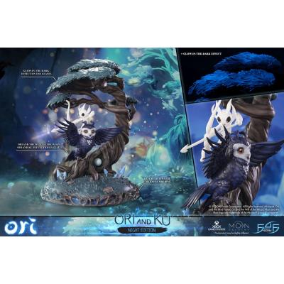 Ori and the Will of the Wisps Estatua Ori and Ku Night Ver. 38 cm