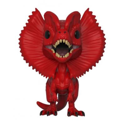 Jurassic Park Figura POP! Movies Vinyl Dilophosaurus (Rd) Exclusive 9 cm