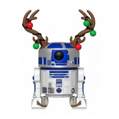 Star Wars POP! Vinyl Cabezón Holiday R2-D2 9 cm