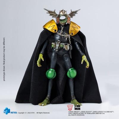 2000 AD Figura 1/18 Exquisite Mini Judge Dredd Gaze Into The Fist of Dredd 10 cm