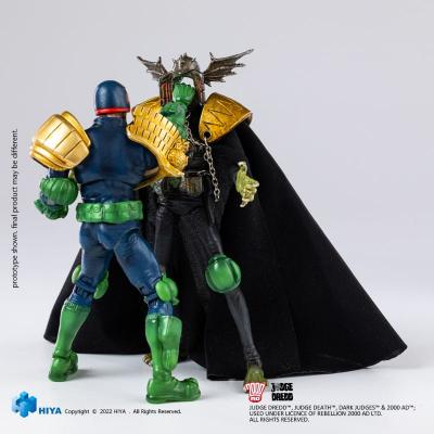 2000 AD Figura 1/18 Exquisite Mini Judge Dredd Gaze Into The Fist of Dredd 10 cm