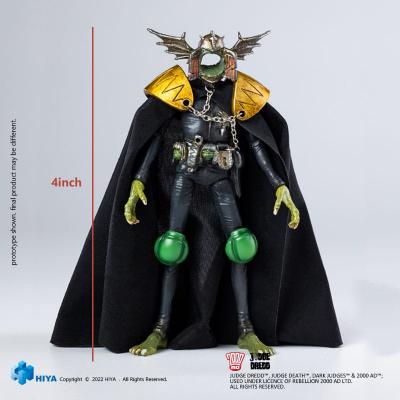 2000 AD Figura 1/18 Exquisite Mini Judge Dredd Gaze Into The Fist of Dredd 10 cm