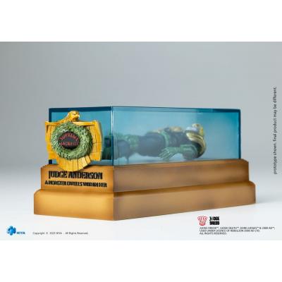 2000 AD Figura 1/18 Exquisite Mini Judge Dredd Judge Anderson Hall of Heroes 10 cm