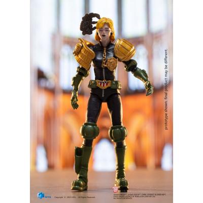 2000 AD Figura 1/18 Exquisite Mini Judge Dredd Judge Anderson Hall of Heroes 10 cm