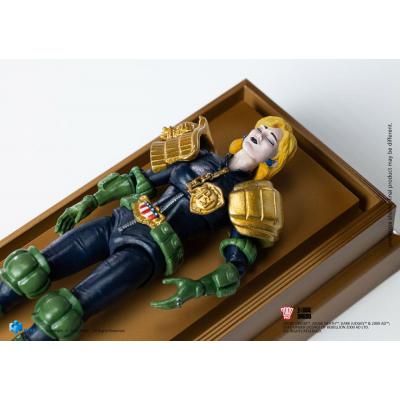 2000 AD Figura 1/18 Exquisite Mini Judge Dredd Judge Anderson Hall of Heroes 10 cm