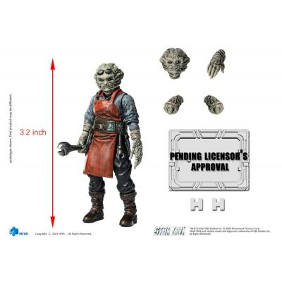Star Trek Figura 1/18 Exquisite Mini Star Trek 2009 Keenser 8 cm