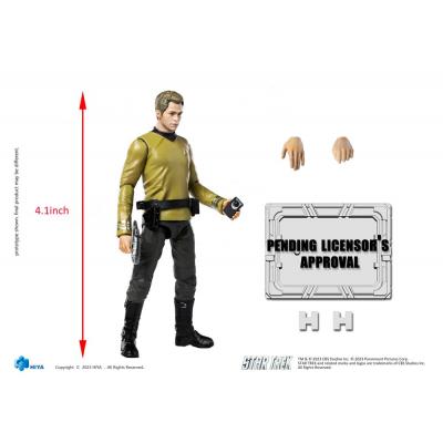 Star Trek Figura 1/18 Exquisite Mini Star Trek 2009 Kirk 10 cm