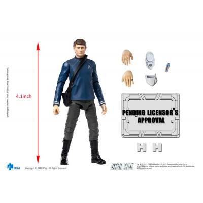 Star Trek Figura 1/18 Exquisite Mini Star Trek 2009 McCoy10 cm