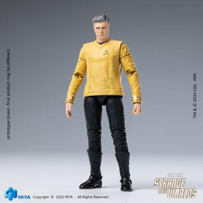 Star Trek Strange New Worlds Figura 1/18 Exquisite Mini Series Pike 11 cm