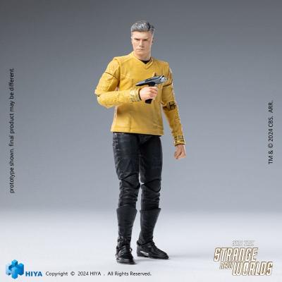 Star Trek Strange New Worlds Figura 1/18 Exquisite Mini Series Pike 11 cm