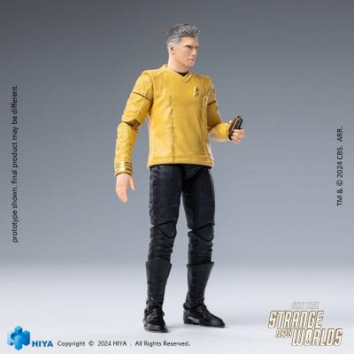Star Trek Strange New Worlds Figura 1/18 Exquisite Mini Series Pike 11 cm