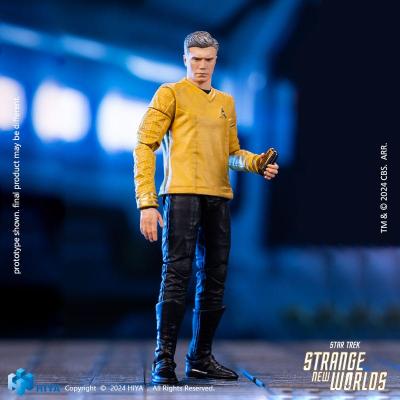 Star Trek Strange New Worlds Figura 1/18 Exquisite Mini Series Pike 11 cm