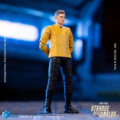 Star Trek Strange New Worlds Figura 1/18 Exquisite Mini Series Pike 11 cm
