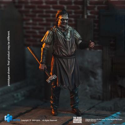 Texas Chainsaw Massacre (2003) Figura 1/18 Exquisite Mini Leatherface 2003 Killing Mask 11 cm