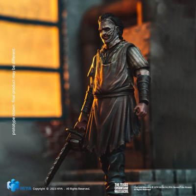 Texas Chainsaw Massacre (2003) Figura 1/18 Exquisite Mini Leatherface 2003 Killing Mask 11 cm