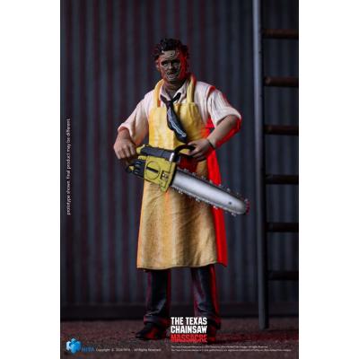 Texas Chainsaw Massacre (1974) Figura 1/18 Exquisite Mini LeatherFace - Killing Mask Standard Ver. 11 cm