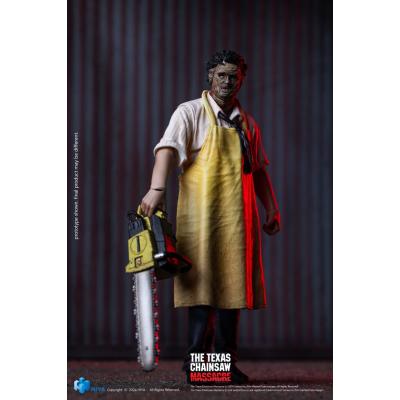 Texas Chainsaw Massacre (1974) Figura 1/18 Exquisite Mini LeatherFace - Killing Mask Standard Ver. 11 cm