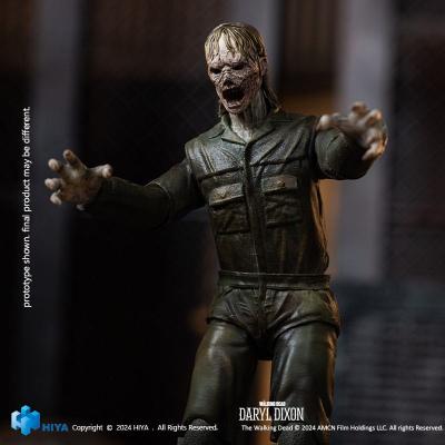 The Walking Dead Figura 1/18 Exquisite Mini Daryl Dixon Dark Eyes Walker 11 cm