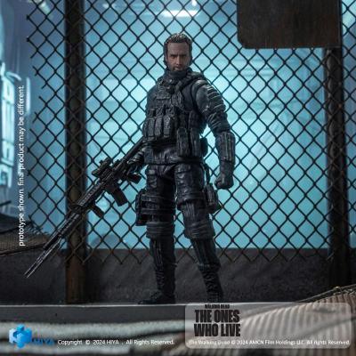 The Walking Dead: The Ones Who Lived Figura 1/18 Exquisite Mini Rick Grimes 11 cm