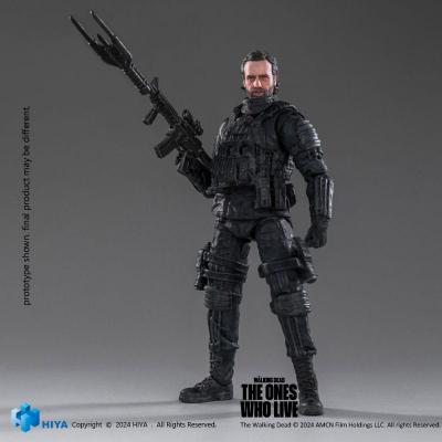 The Walking Dead: The Ones Who Lived Figura 1/18 Exquisite Mini Rick Grimes 11 cm