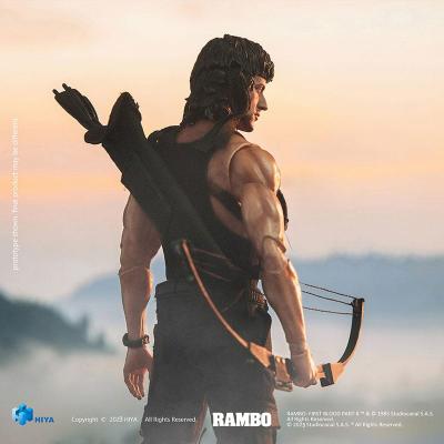 Rambo Figura 1/12 Exquisite Super Series First Blood II John Rambo 16 cm