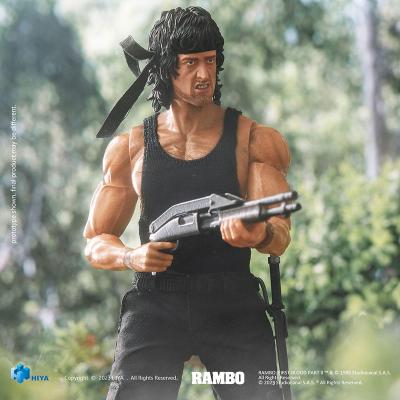 Rambo Figura 1/12 Exquisite Super Series First Blood II John Rambo 16 cm