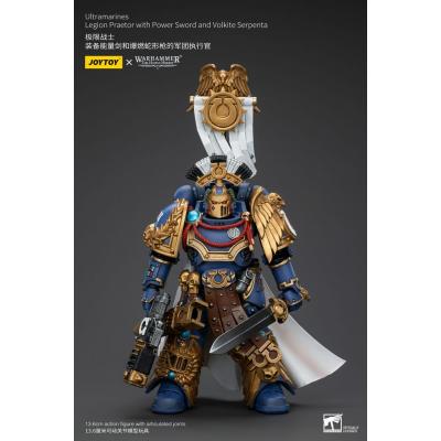 Warhammer The Horus Heresy Figura 1/18 Ultramarines Legion Praetor with Power Sword and Volkite Serpenta 20 cm