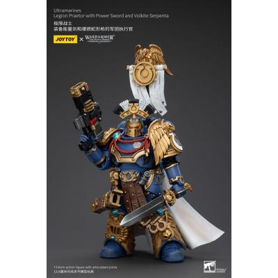 Warhammer The Horus Heresy Figura 1/18 Ultramarines Legion Praetor with Power Sword and Volkite Serpenta 20 cm