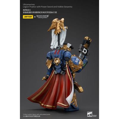 Warhammer The Horus Heresy Figura 1/18 Ultramarines Legion Praetor with Power Sword and Volkite Serpenta 20 cm