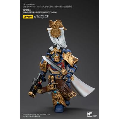 Warhammer The Horus Heresy Figura 1/18 Ultramarines Legion Praetor with Power Sword and Volkite Serpenta 20 cm