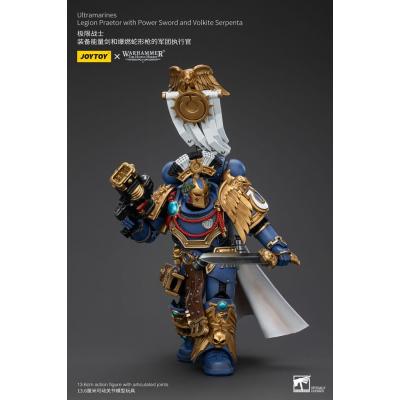 Warhammer The Horus Heresy Figura 1/18 Ultramarines Legion Praetor with Power Sword and Volkite Serpenta 20 cm